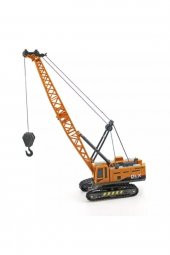 Oyuncak iş Makinaları Paletli Ekskavatör Ve Oyuncak Vinç 2li Set 360 Derece Dönen Gövde - 2