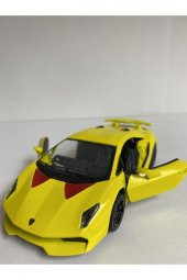Metal Oyuncak Araba Lamborghini Sesto Elemento Çek Bırak 12 Cm 1/36 Ölçek Lisanslı Model Araba - 3