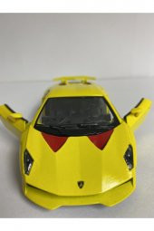 Metal Oyuncak Araba Lamborghini Sesto Elemento Çek Bırak 12 Cm 1/36 Ölçek Lisanslı Model Araba - 4