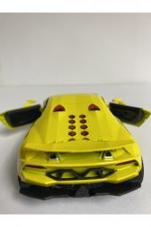 Metal Oyuncak Araba Lamborghini Sesto Elemento Çek Bırak 12 Cm 1/36 Ölçek Lisanslı Model Araba - 5