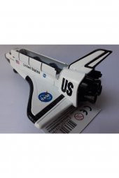 Uzay Mekiği Discovery Metal Kırılmaz Oyuncak Sesli Demir Uçak thumbnail 1