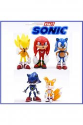Sonıc Oyuncak 5 Power Et Figür Sonic Hediye Paketi+kargosuz Sonik - 1
