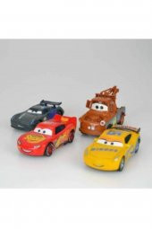 Cars Şimşek Mcqueen Mater Oyuncak Arabalar 4lü Set - 1