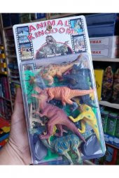 Dinozor Ağaç Trex Hayvan Seti Kaliteli Et Dinazor Oyuncak - 3