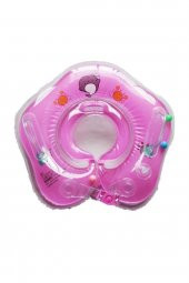 Pembe Bebek Boyun Simidi Şişme - Baby Ring - 1