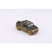 Oyuncak Metal Hummer H2 Çamurlu Çek Bırak Araba - 1