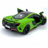 Oyuncak Metal Mclaren 675LT  Çek Bırak Araba - 3