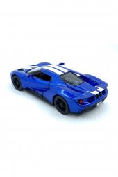 2017 Ford Gt (şeritli) Çek Bırak 5inch. Lisanslı Model Araba, Oyuncak Araba 1:38 - 2