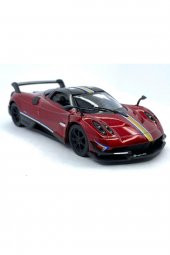 2016 Pagani Huayra Bc (şeritli) - Çek Bırak 5inch. Lisanslı Model Araba, Oyuncak Araba 1:38 - 1