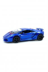 Lamborghini Sesto Elemento - Çek Bırak 5inch. Lisanslı Model Araba, Oyuncak Araba 1:38 - 3