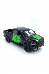 2019 Dodge Ram 1500 W - Çek Bırak 5inch. Lisanslı Model Araba, Oyuncak Araba 1:46 - 2