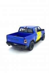 2019 Dodge Ram 1500 W - Çek Bırak 5inch. Lisanslı Model Araba, Oyuncak Araba 1:46 - 2