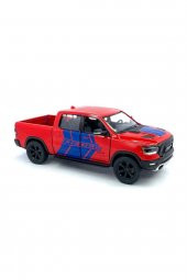 2019 Dodge Ram 1500 W - Çek Bırak 5inch. Lisanslı Model Araba, Oyuncak Araba 1:46 - 4