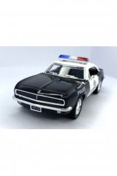Metal Oyuncak Polis Çek Bırak Araba  1:36 Ölçek 12 cm - 1