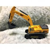 Hepsilazım Sürtmeli İnşaat Aracı Kepçe 1-55 Ekskavatör Oyuncak - 1