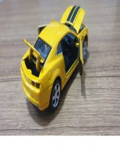Chevrolet Camaro Zl1 Oyuncak Model Metal Araba Kapılar Kaput Bagaj Açılır Sarı - 1