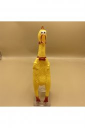 Köpek Için Öten Tavuk Horoz Oyuncak 37 Cm - 2