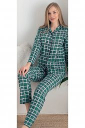 BLUES MODA IŞILAY ÖZEL ÜRETİM PİJAMA TAKIMI - 3