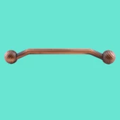 Topuz Eskitme Antik Bakır 160 mm Metal Mobilya Mutfak Çekmece Dolap Dolabı Kulpu Kulbu Kulpları thumbnail 2