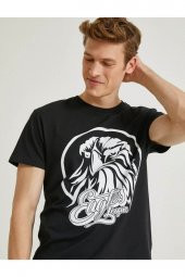 KOTON Erkek Çocuk T-shirt Siyah thumbnail 2