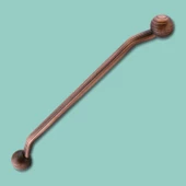 Topuz Eskitme Antik Bakır (224 mm-22.4 cm) Metal Mobilya Mutfak Çekmece Dolap Kulpu Kulbu Kulpları thumbnail 2