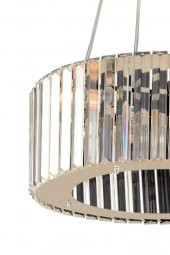 İstanbul Avize Lüx Elmas 35 cm Gold Kristal Taşlı Avize - 7