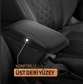 Universal Kolçak Kol Dayama İTHAL Geniş Kızaklı Sürgülü Tip Metal Ayak Siyah - 2