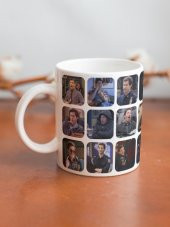 Jake Peralta Karma Sahneler Baskılı Kupa Bardak Brooklyn Nine Nine -Doğum Günü Hediye Kahve Bardağı - 2
