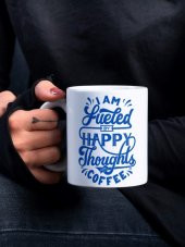 Motivasyon Temalı Özel Tasarım Baskılı Kupa Bardak Hediye Çay-Kahve Bardağı - 1
