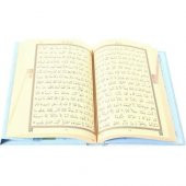 Hayrat Neşriyat Rahle Boy Kuran-I Kerim (2 Renkli, Mavi, Mühürlü) - 5