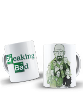 Breaking Bad Temalı Özel Tasarım Baskılı Kupa Bardak 001 - 1
