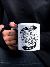 Motivasyon Temalı Özel Tasarım Baskılı Kupa Bardak Hediye Çay-Kahve Bardağı - 1
