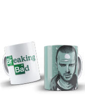 Breaking Bad Jesse Pinkman Özel Tasarım Çift Taraf Baskılı Kupa Bardak Hediye Kahve Bardağı - 1
