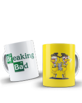 Breaking Bad Temalı Özel Tasarım Baskılı Kupa Bardak 001 - 1