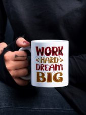 Renkli Motivasyon Özel Tasarım Baskılı Kupa Bardak Hediye Çay-Kahve Bardağı - 1