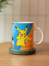 Anime Pokemon Özel Tasarım Baskılı Kupa Bardak Hediye Kupa Bardak Çay-Kahve Bardağı - 1