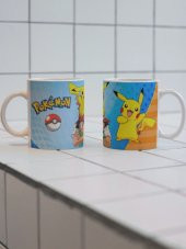 Anime Pokemon Özel Tasarım Baskılı Kupa Bardak Hediye Kupa Bardak Çay-Kahve Bardağı - 2