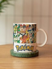 Anime Pokemon Özel Tasarım Baskılı Kupa Bardak Hediye Kupa Bardak Çay-Kahve Bardağı - 4