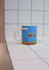 Atari Oyunları Nostalji Oyunlar Özel Tasarım Baskılı Kupa Bardak-Çay Kahve Bardağı Hediye - 3