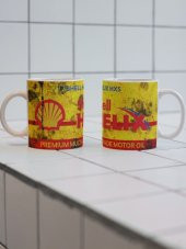 Retro Vintage Eski Zamanlar Özel Tasarım Baskılı Kupa Bardak-Çay Kahve Bardağı Hediye - 1
