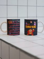 Atari Oyunları Nostalji Oyunlar Özel Tasarım Baskılı Kupa Bardak-Çay Kahve Bardağı Hediye - 1