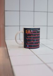 Atari Oyunları Nostalji Oyunlar Özel Tasarım Baskılı Kupa Bardak-Çay Kahve Bardağı Hediye - 3