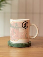 Comic Book Serisi Süper Kahraman Özel Tasarım Baskılı Kupa Bardak-Kahve Bardağı Hediye thumbnail 2