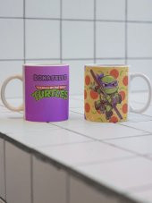 Ninja Kaplumbağalar Ninja Turtles Özel Tasarım Baskılı Kupa Bardak-Kahve Bardağı Hediye thumbnail 1