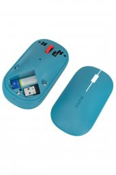 Leitz Ergo Cosy Kablosuz Mouse Mavi - 4