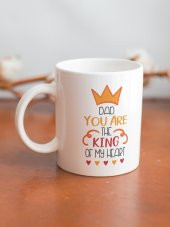 Baba Temalı Yazılı Özel Tasarım Baskılı Kupa Bardak Babalar Günü Hediye thumbnail 2