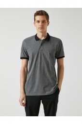 KOTON Basic Polo Yaka Tişört - 3
