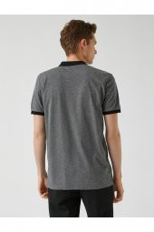 KOTON Basic Polo Yaka Tişört - 4