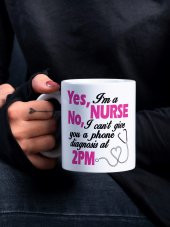 Hemşire Özel Tasarım Baskılı Kupa Bardak Kahve Bardağı Doğum Günü Hediyesi thumbnail 1