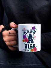 Renkli Motivasyon Özel Tasarım Baskılı Kupa Bardak Hediye Çay-Kahve Bardağı - 1
